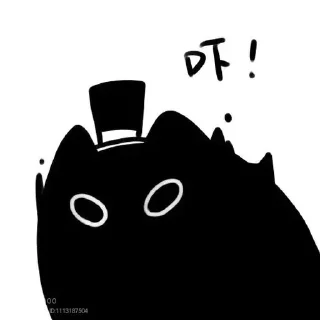 ⭐ emoji 克莱恩礼帽猫 @furrystickercn Telegram sticker 21 of 105