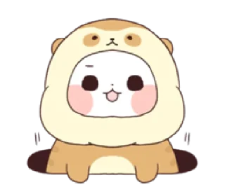 👍 emoji Yururinpanda -costume ver.-  @RekcitsEnilbot Telegram sticker 9 of 40