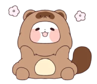 😀 emoji Yururinpanda -costume ver.-  @RekcitsEnilbot Telegram sticker 16 of 40