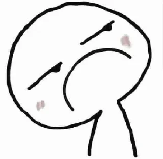 ☹ emoji 𝙲𝚕𝚒𝚌𝚔 𝙼𝚎: @krishcocoo Telegram sticker 20 of 120