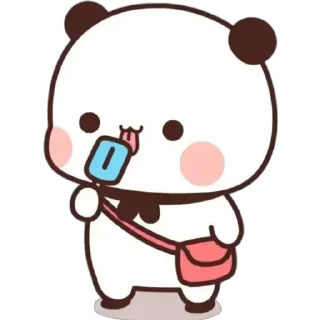 🍭 emoji cute panda Telegram sticker 8 of 110