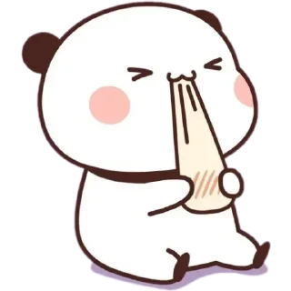 😩 emoji cute panda Telegram sticker 19 of 110