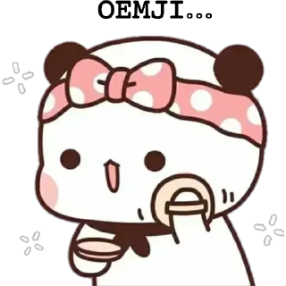 🥰 emoji cute panda Telegram sticker 14 of 110