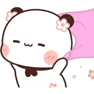 💃 emoji cute panda Telegram sticker 22 of 110