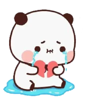 😥 emoji cute panda Telegram sticker 18 of 110