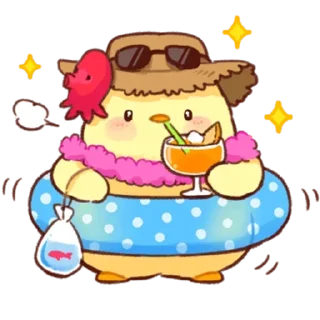 🍹 emoji cute panda Telegram sticker 10 of 110