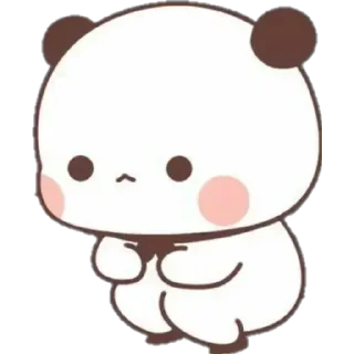 🙁 emoji cute panda Telegram sticker 13 of 110