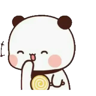 😜 emoji cute panda Telegram sticker 23 of 110
