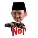 Sticker from Gue Ahok