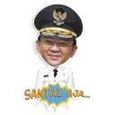 Sticker from Gue Ahok