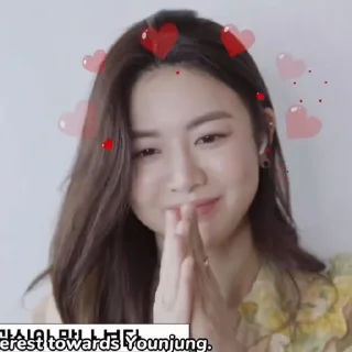Sticker from 🩰 go younjung @bpork 🩰