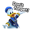Sticker from Kingdom Hearts LINE Stickers
