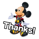 Sticker from Kingdom Hearts LINE Stickers