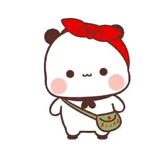 Sticker from 熊貓一二 cosplay 28_kal