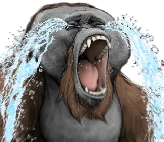 ⭐ emoji Orangutan X panda Telegram sticker 10 of 40