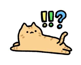 🌟 emoji redtabby move Sticker @moe_sticker_bot Telegram sticker 12 of 24