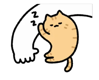 🌟 emoji redtabby move Sticker @moe_sticker_bot Telegram sticker 15 of 24