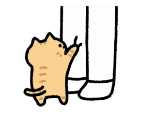 🌟 emoji redtabby move Sticker @moe_sticker_bot Telegram sticker 6 of 24
