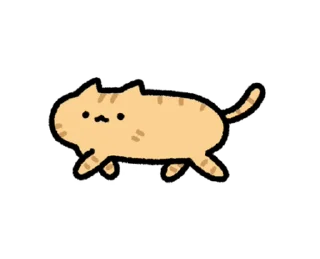 🌟 emoji redtabby move Sticker @moe_sticker_bot Telegram sticker 19 of 24