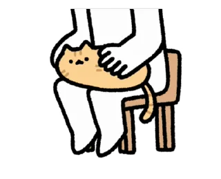 🌟 emoji redtabby move Sticker @moe_sticker_bot Telegram sticker 5 of 24