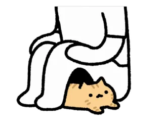 🌟 emoji redtabby move Sticker @moe_sticker_bot Telegram sticker 9 of 24