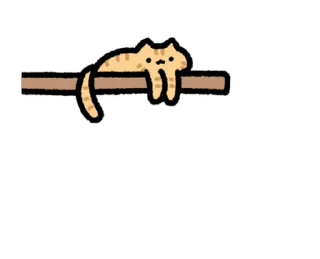 🌟 emoji redtabby move Sticker @moe_sticker_bot Telegram sticker 22 of 24