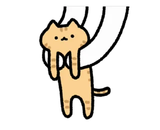 🌟 emoji redtabby move Sticker @moe_sticker_bot Telegram sticker 10 of 24