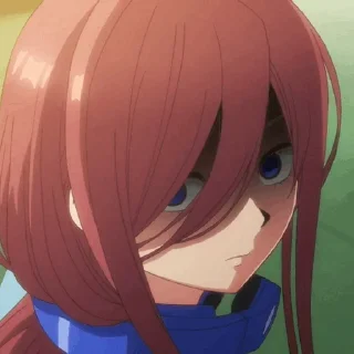 😒 emoji Miku nakano @AnimeIndustryIndex Telegram sticker 8 of 83