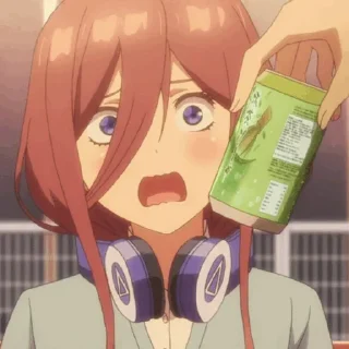 🤯 emoji Miku nakano @AnimeIndustryIndex Telegram sticker 6 of 83