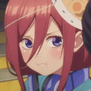 😠 emoji Miku nakano @AnimeIndustryIndex Telegram sticker 5 of 83