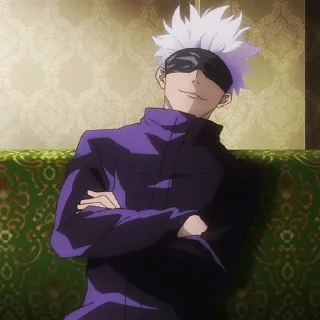 😎 emoji Jujutsu Kaisen @AnimeIndustryIndex Telegram sticker 9 of 97