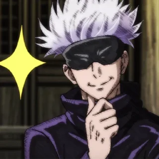 🤔 emoji Jujutsu Kaisen @AnimeIndustryIndex Telegram sticker 14 of 97