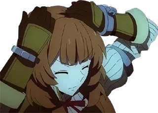 😟 emoji Raphtalia @AnimeIndustryIndex Telegram sticker 14 of 49