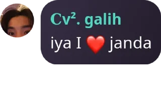 ❤️ emoji curhatan makhluk astral Telegram sticker 24 of 71