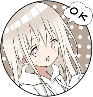 Sticker from HoodieGirl(White)