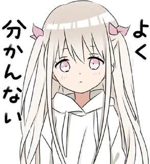 Sticker from HoodieGirl(White)