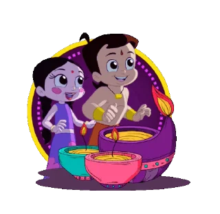 🙏 emoji @stickersbag  Diwali Pack 😇 Telegram sticker 18 of 25