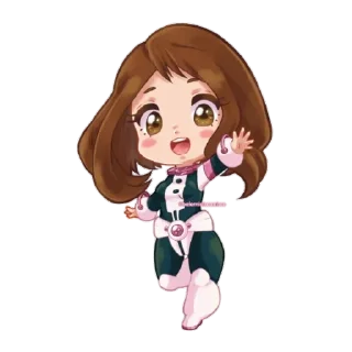Sticker from Uraraka ochako