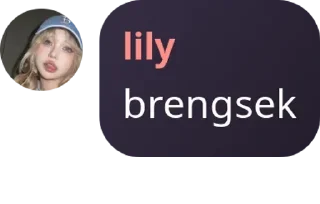 Sticker from lily dan llora pack by @QuotLyBot
