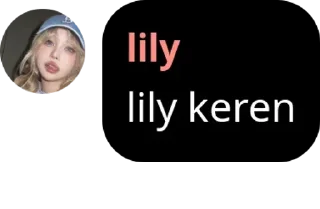 Sticker from lily dan llora pack by @QuotLyBot