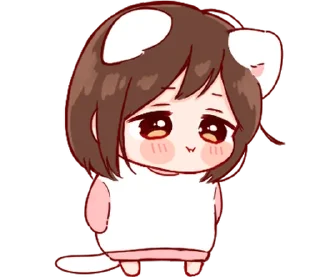 🤍 emoji 소중한 ⸻ @stikie's  ౨ৎ  @pacii Telegram sticker 12 of 24