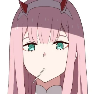 💗 emoji ˖𖢷 ͎ ˒˒   𝐙𝐞𝐫𝐨 𝐓𝐰𝐨  𖧵 ՙִՙ @anime_tikel01 Telegram sticker 17 of 30