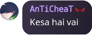 Sticker from anticheat