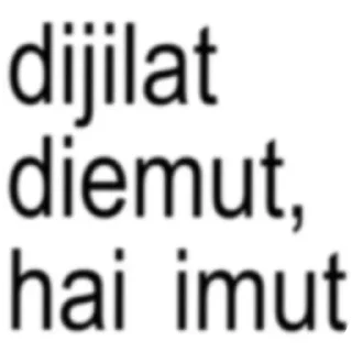 Sticker from SILENT