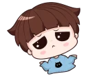 😔 emoji JinJu @tikelku Telegram sticker 7 of 41