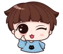 😜 emoji JinJu @tikelku Telegram sticker 3 of 41