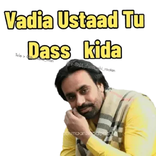 Sticker from Khant Wala Maan by: @Its_mafia_man