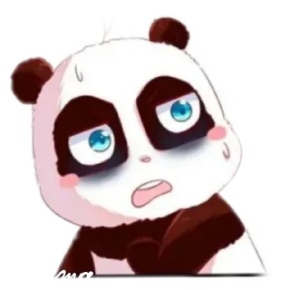 Sticker from Panda absurd rima @ryiimm