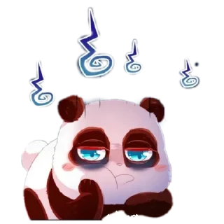 Sticker from Panda absurd rima @ryiimm