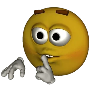 😀 emoji bola amarilla Telegram sticker 21 of 30